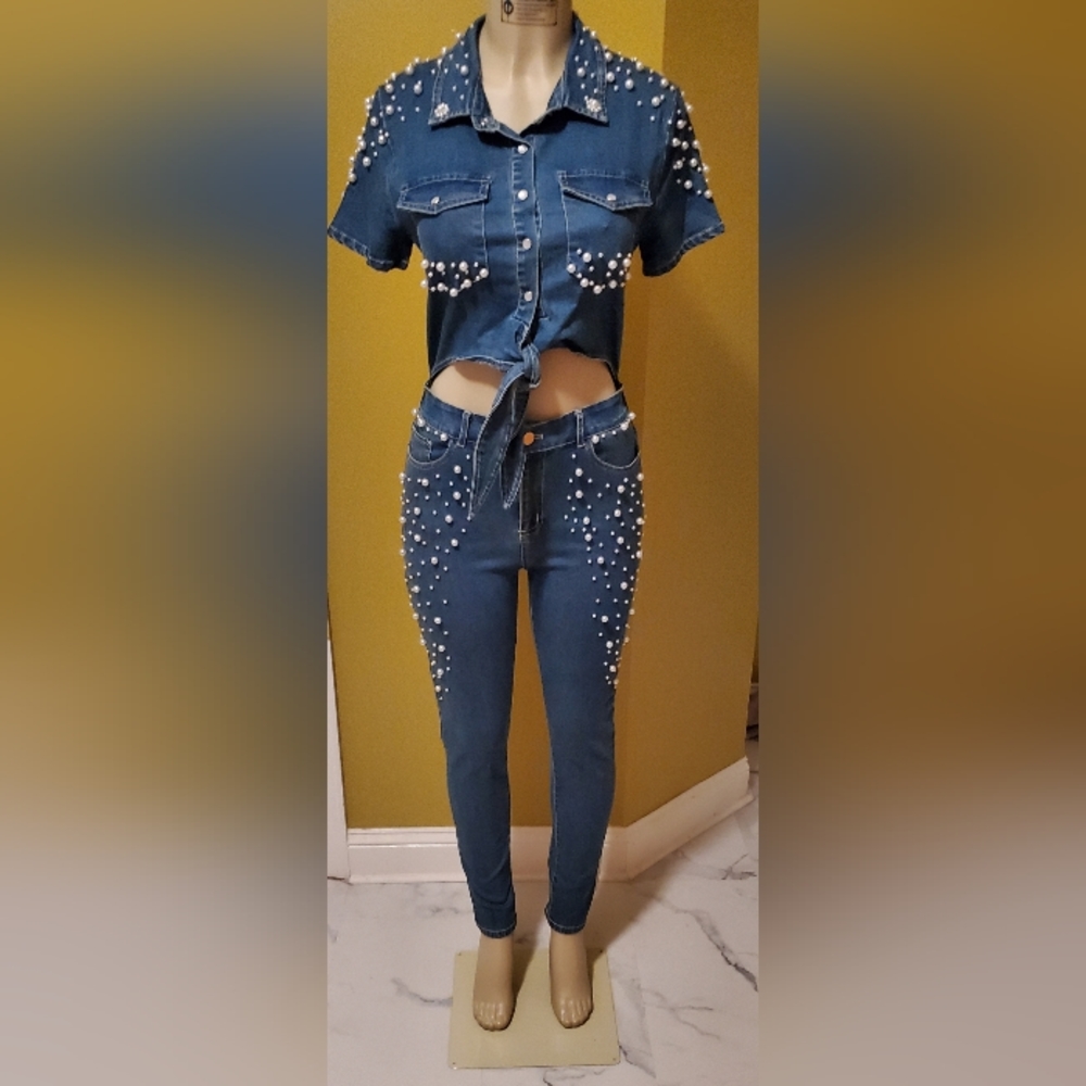 Denim Jumpsuit(NWOT)